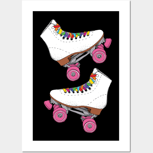 Roller Derby Wall Art by Megan Roy